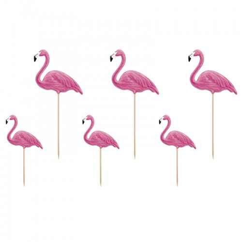 Toppers Flamingos